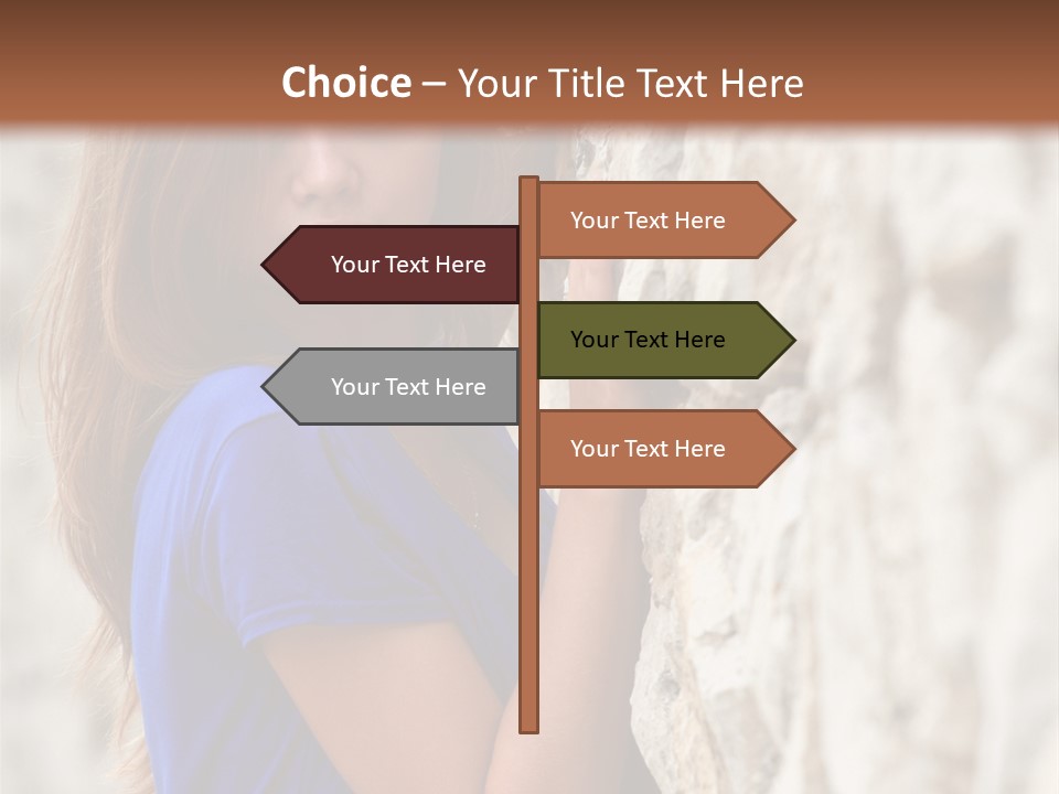 Face Beauty Eyes PowerPoint Template