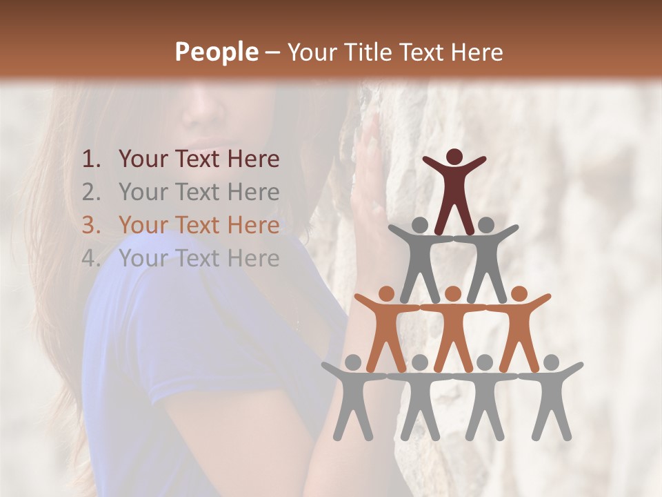 Face Beauty Eyes PowerPoint Template