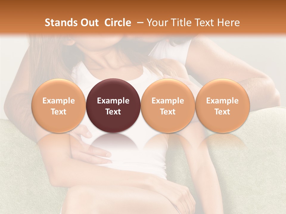 Friends Attractive Positive PowerPoint Template