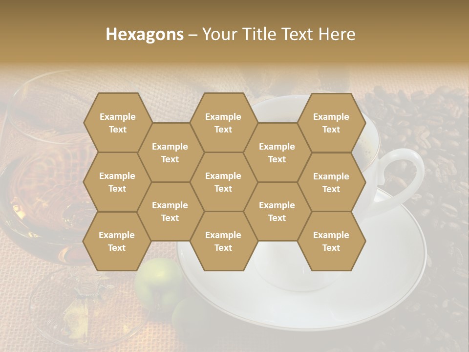 Koffie Cognac PowerPoint Template