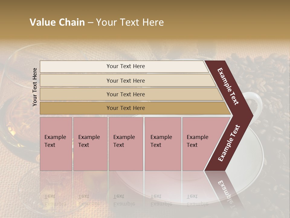 Koffie Cognac PowerPoint Template