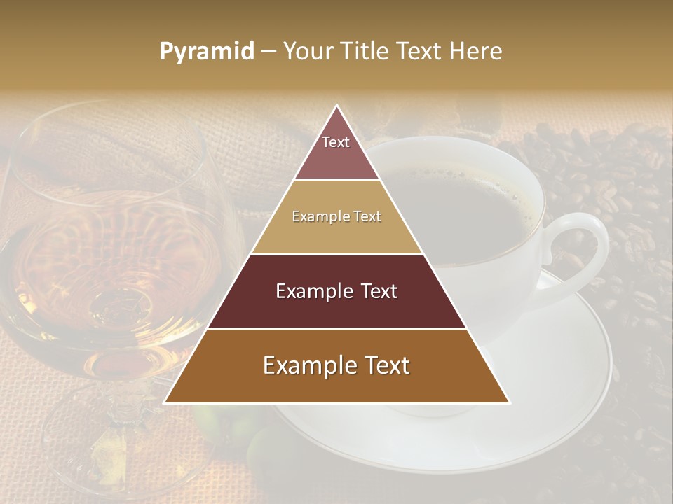 Koffie Cognac PowerPoint Template