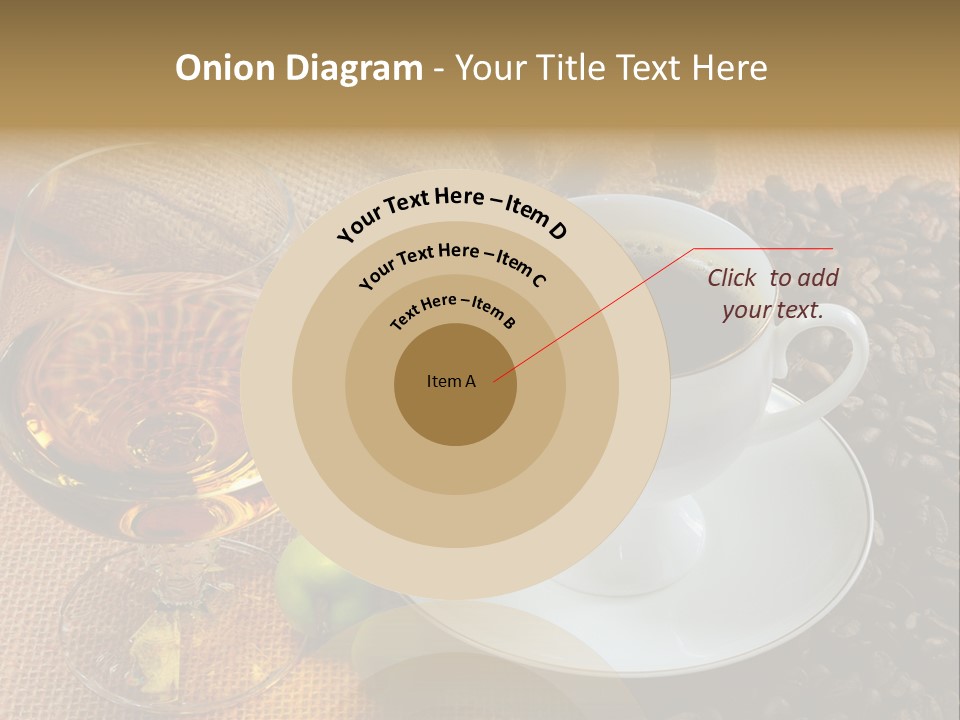 Koffie Cognac PowerPoint Template