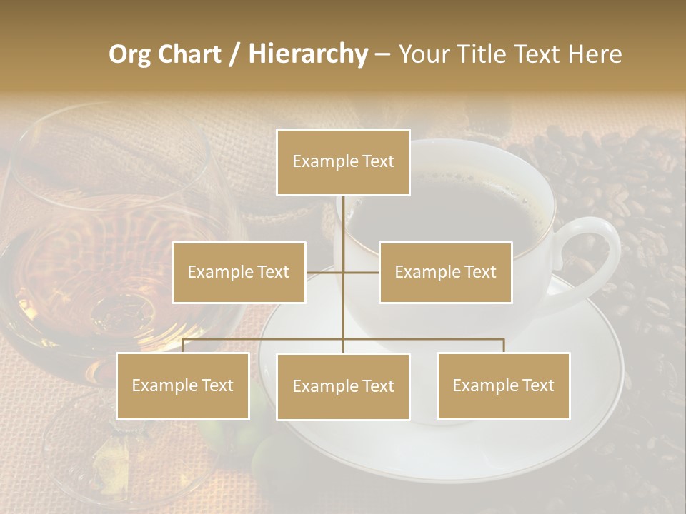 Koffie Cognac PowerPoint Template