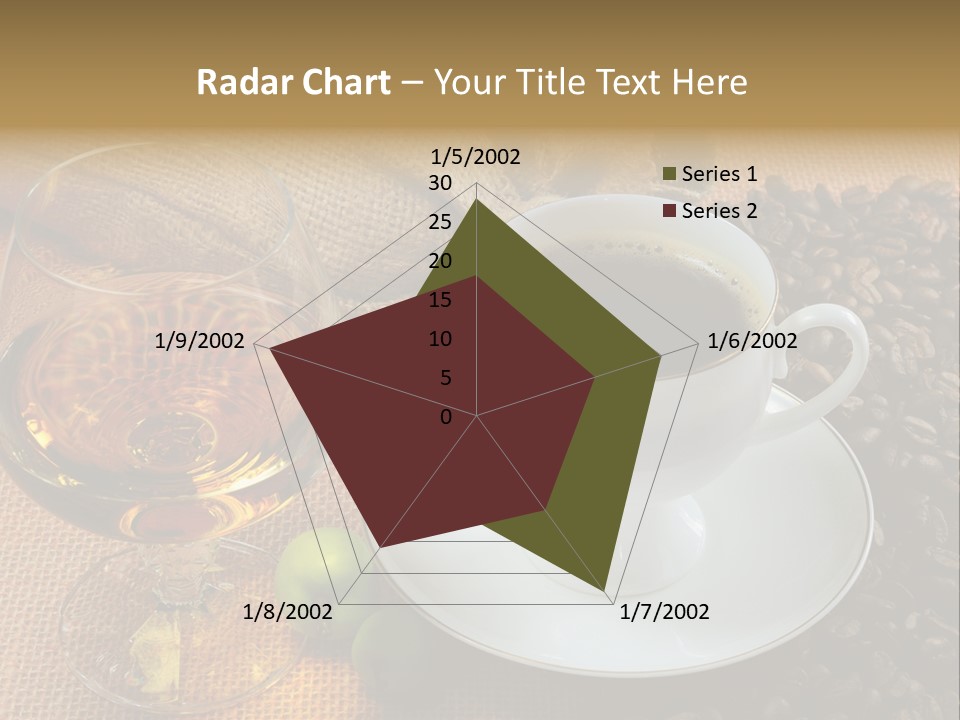 Koffie Cognac PowerPoint Template