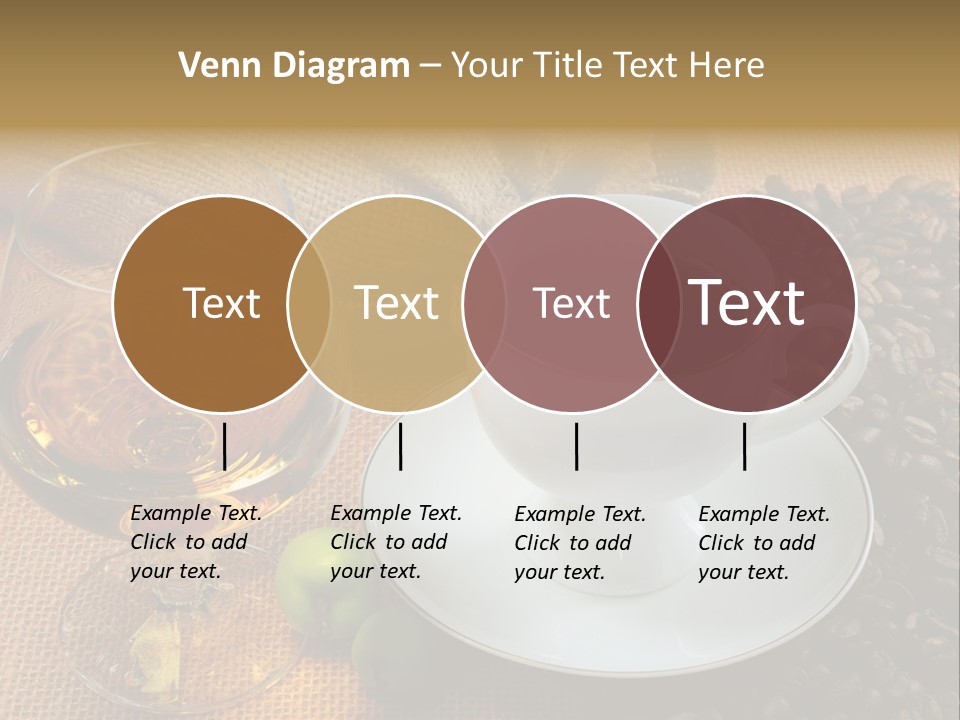 Koffie Cognac PowerPoint Template