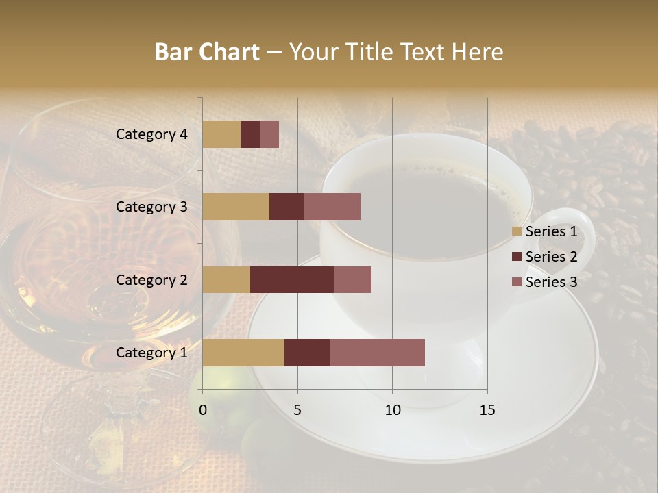Koffie Cognac PowerPoint Template