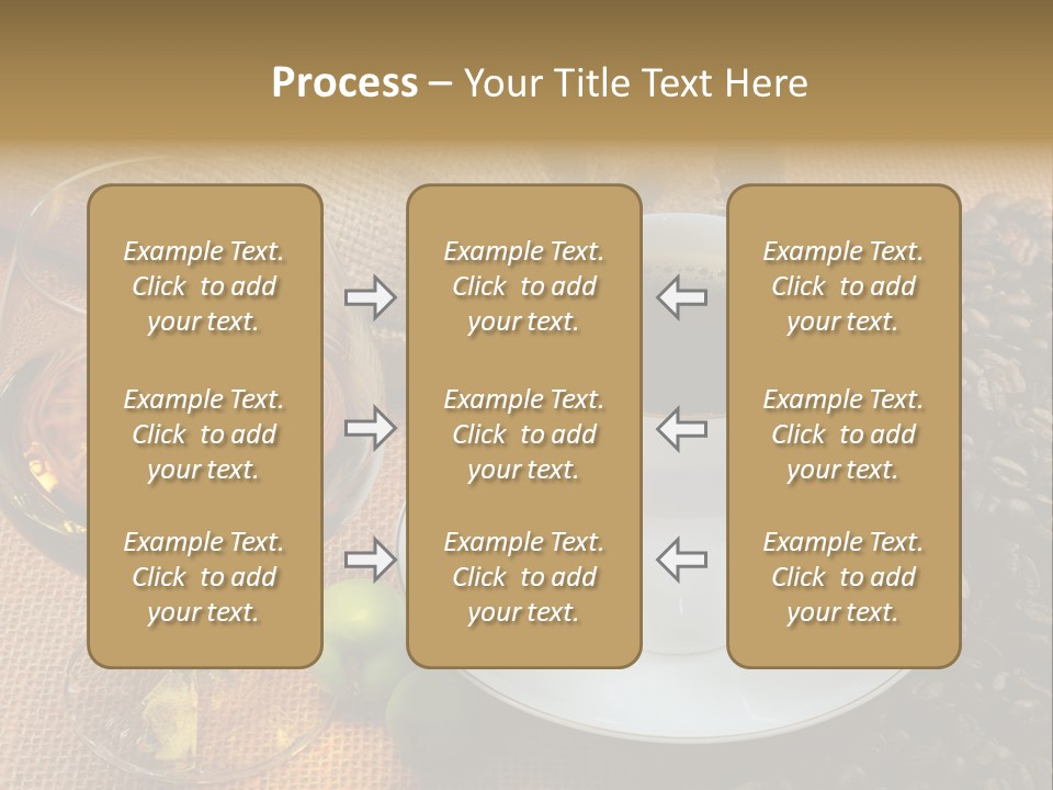 Koffie Cognac PowerPoint Template