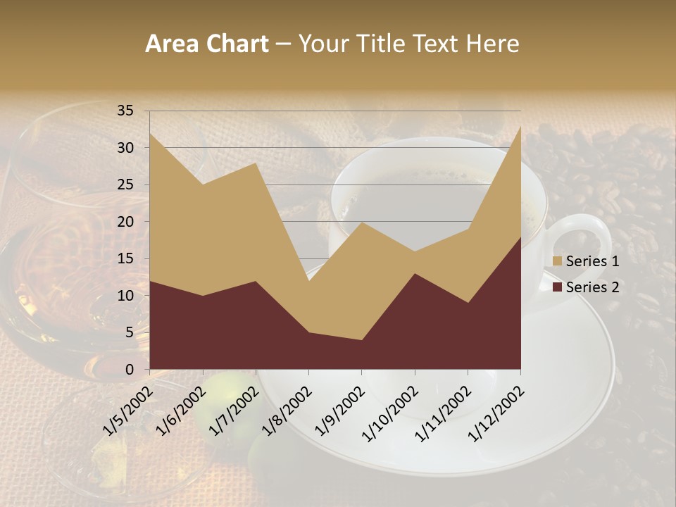 Koffie Cognac PowerPoint Template