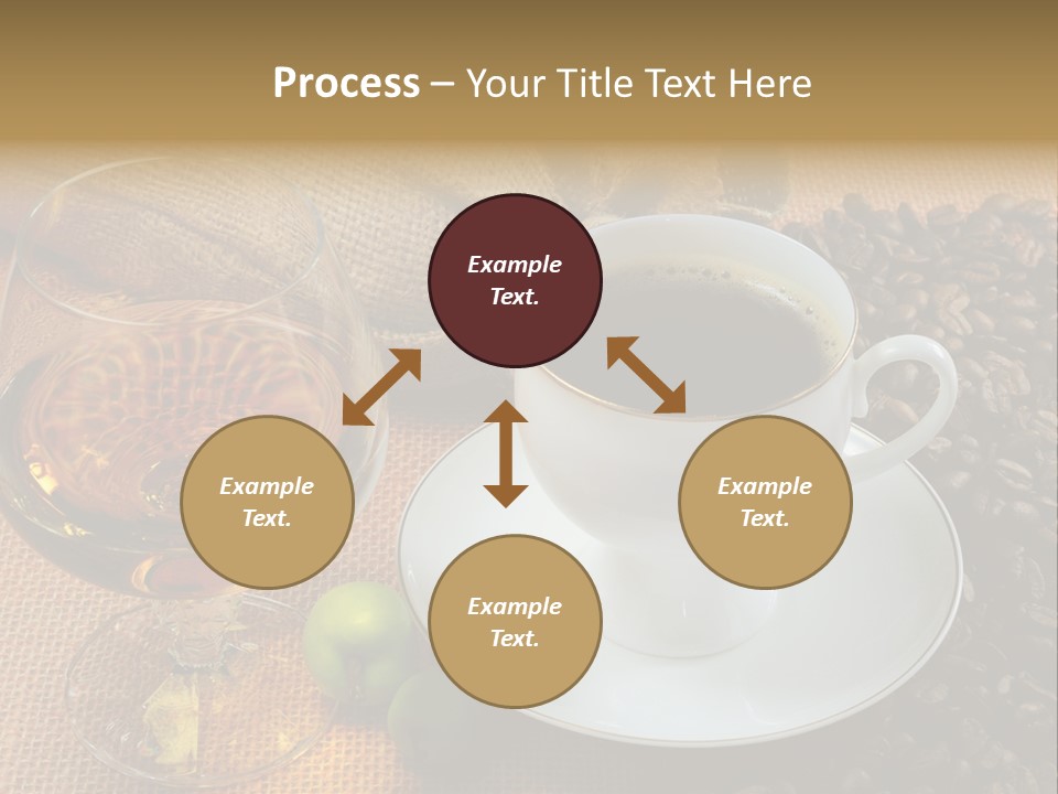 Koffie Cognac PowerPoint Template