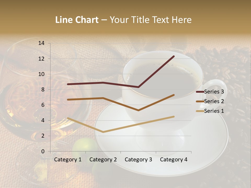Koffie Cognac PowerPoint Template