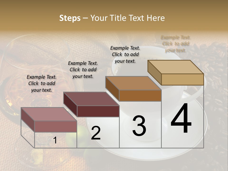 Koffie Cognac PowerPoint Template