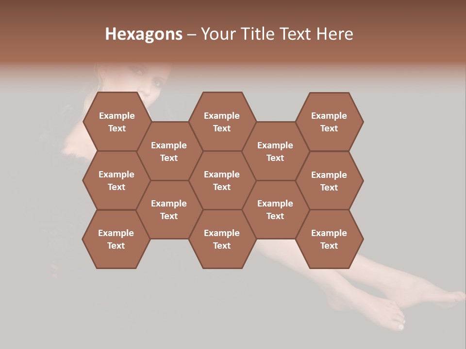 Clothing Irresistable Shoulder PowerPoint Template