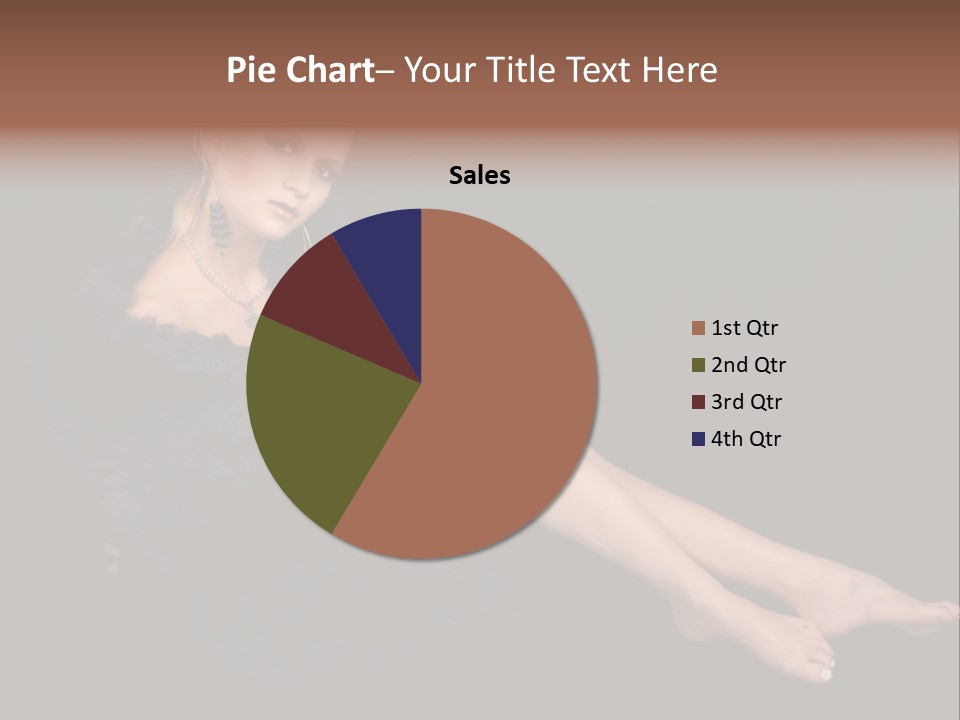 Clothing Irresistable Shoulder PowerPoint Template