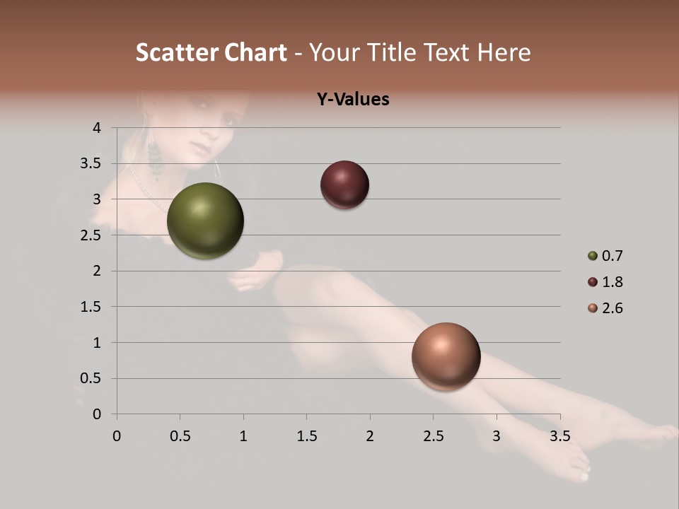 Clothing Irresistable Shoulder PowerPoint Template