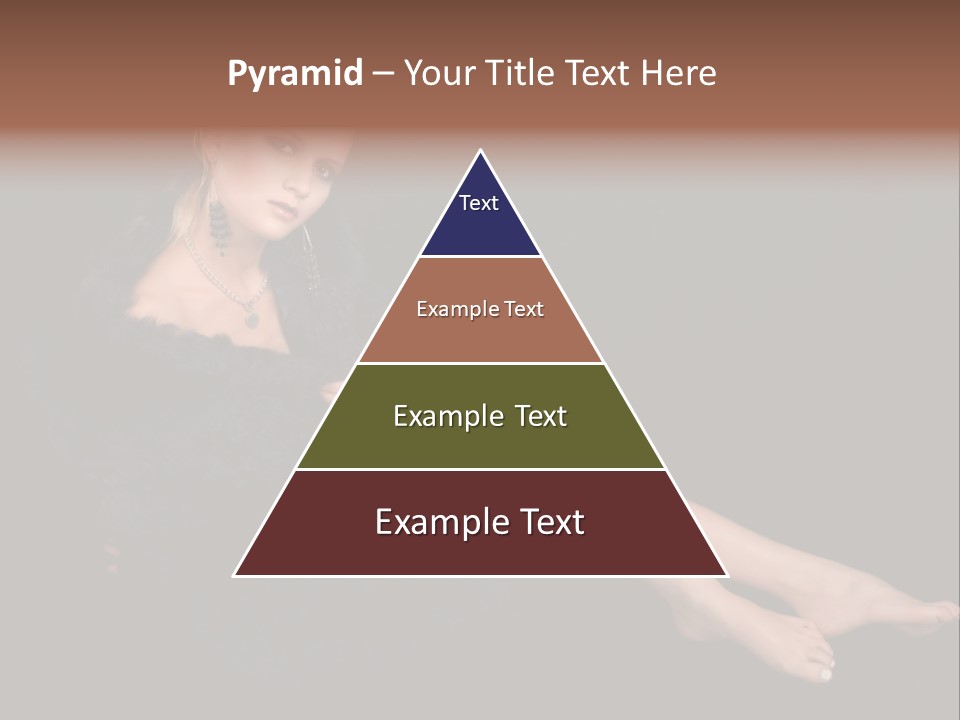 Clothing Irresistable Shoulder PowerPoint Template