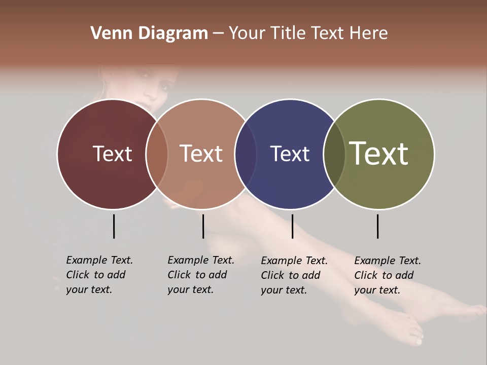 Clothing Irresistable Shoulder PowerPoint Template