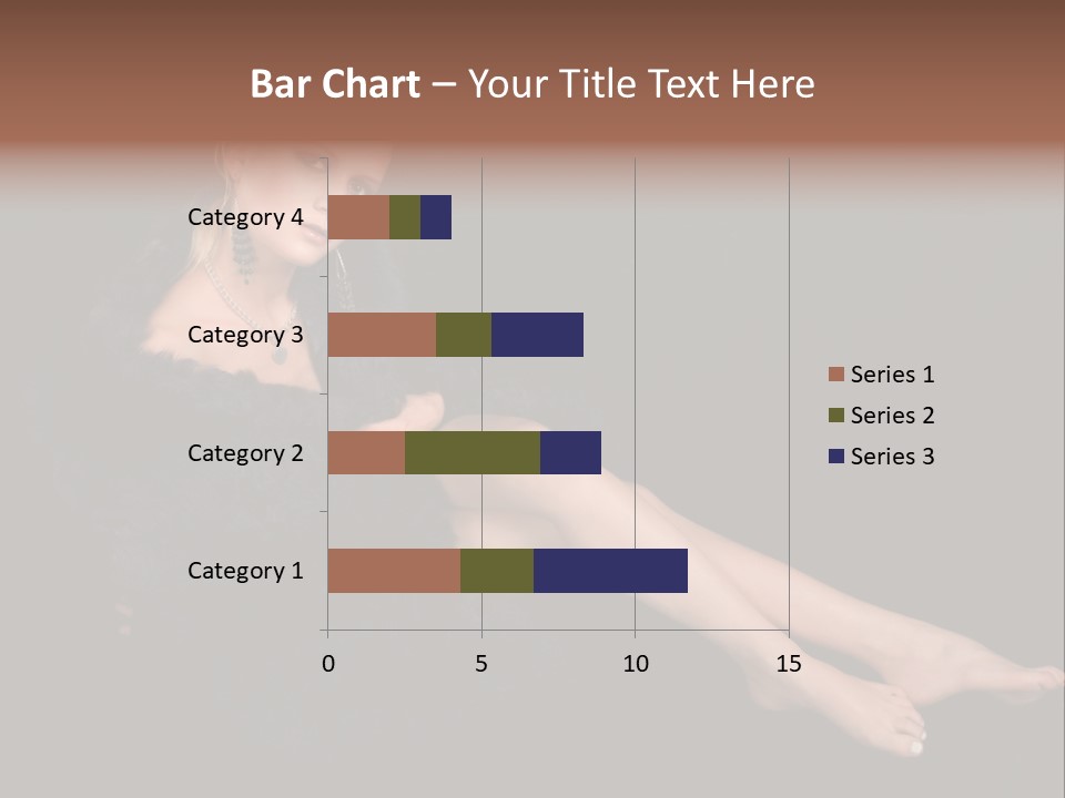 Clothing Irresistable Shoulder PowerPoint Template