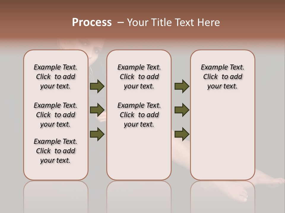 Clothing Irresistable Shoulder PowerPoint Template