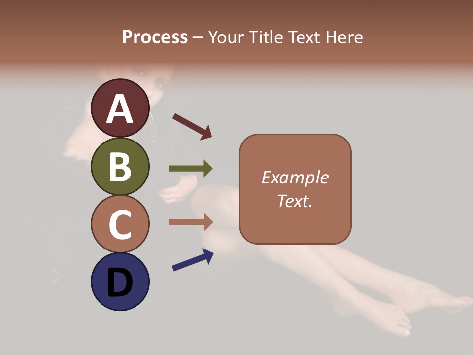 Clothing Irresistable Shoulder PowerPoint Template