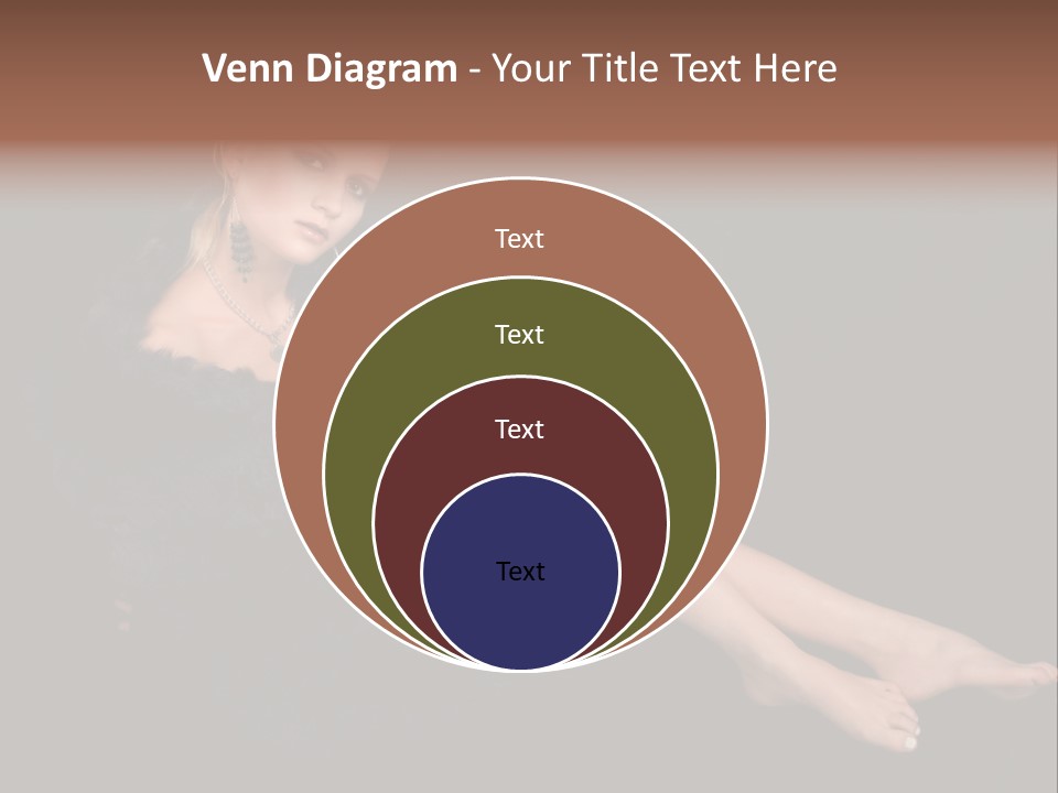 Clothing Irresistable Shoulder PowerPoint Template