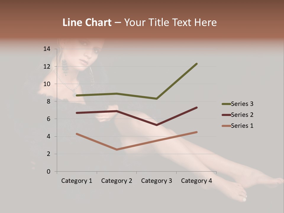 Clothing Irresistable Shoulder PowerPoint Template