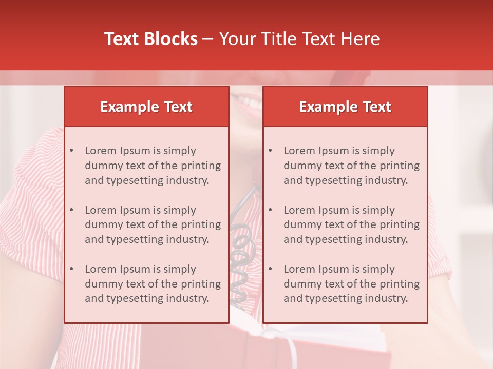 Beautiful Smile Attractive PowerPoint Template