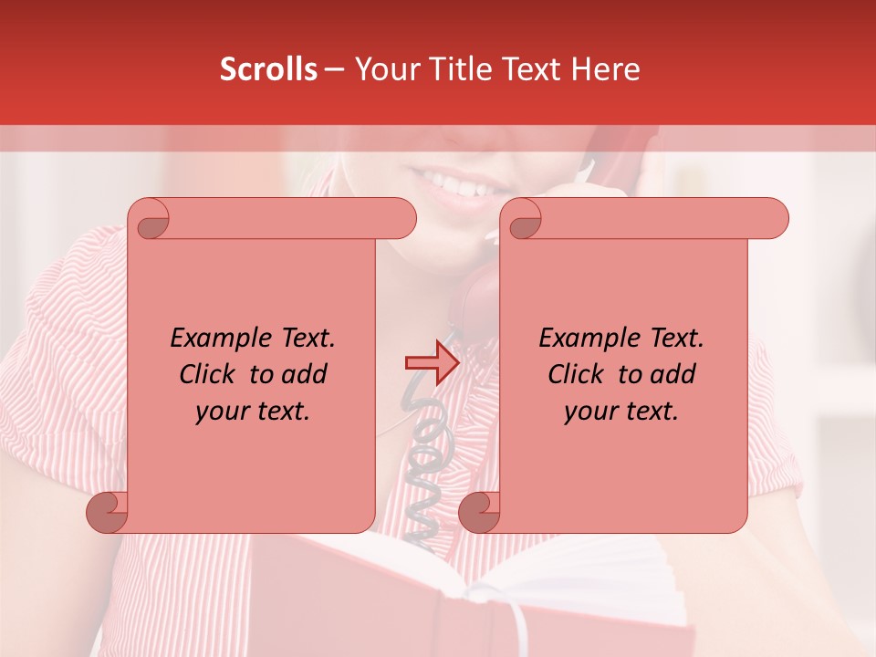 Beautiful Smile Attractive PowerPoint Template