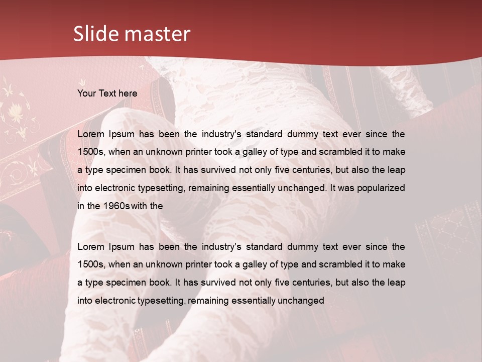 Studio Female Fashionable PowerPoint Template