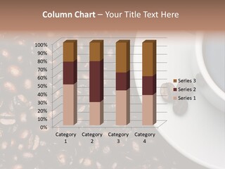 Coffe Beans Cup PowerPoint Template