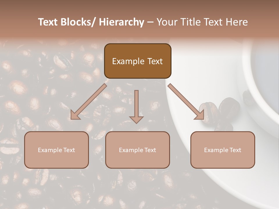 Coffe Beans Cup PowerPoint Template