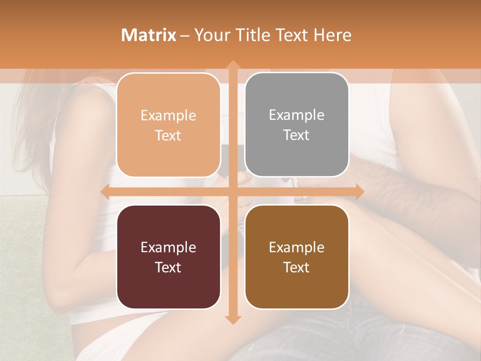 Romance Handsome Beverage PowerPoint Template