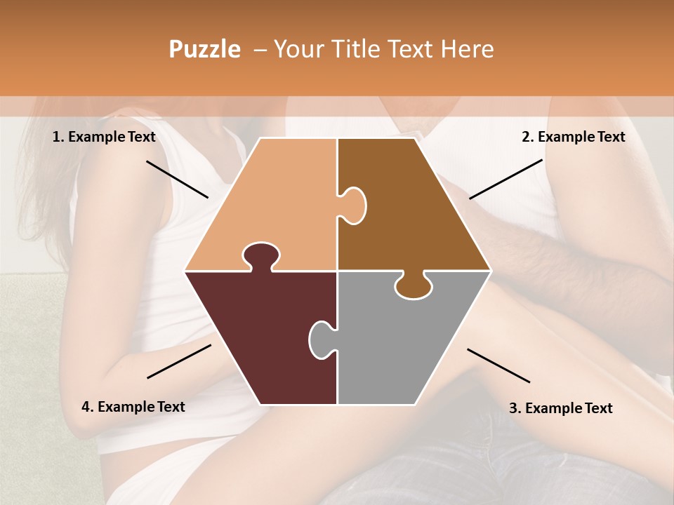 Romance Handsome Beverage PowerPoint Template