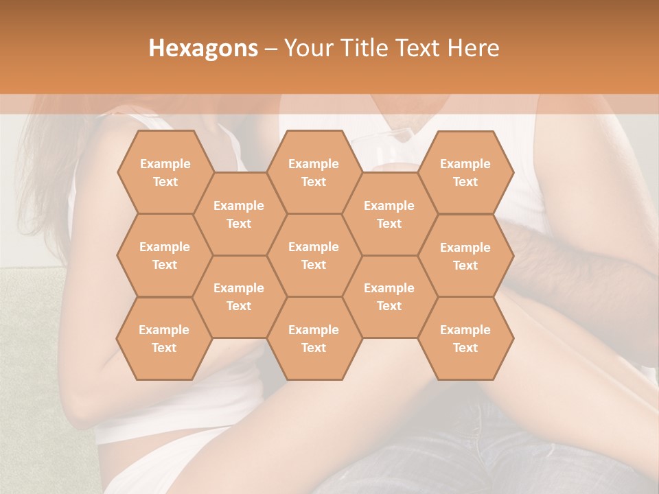 Romance Handsome Beverage PowerPoint Template