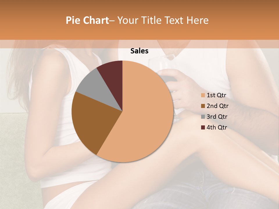 Romance Handsome Beverage PowerPoint Template