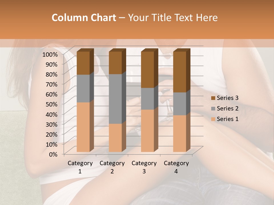 Romance Handsome Beverage PowerPoint Template