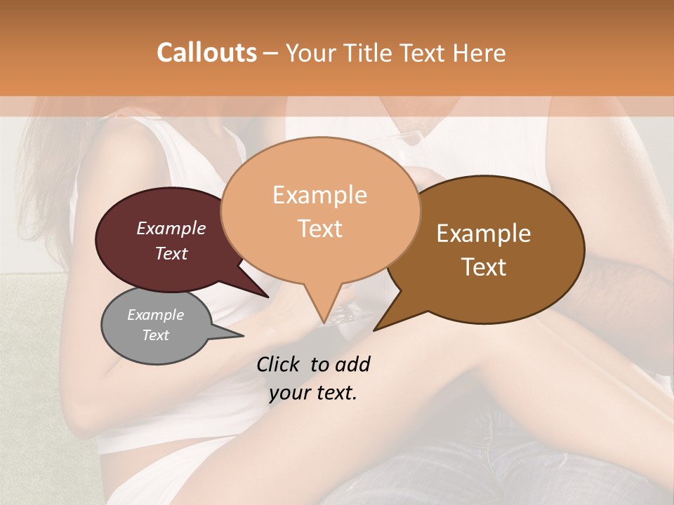 Romance Handsome Beverage PowerPoint Template