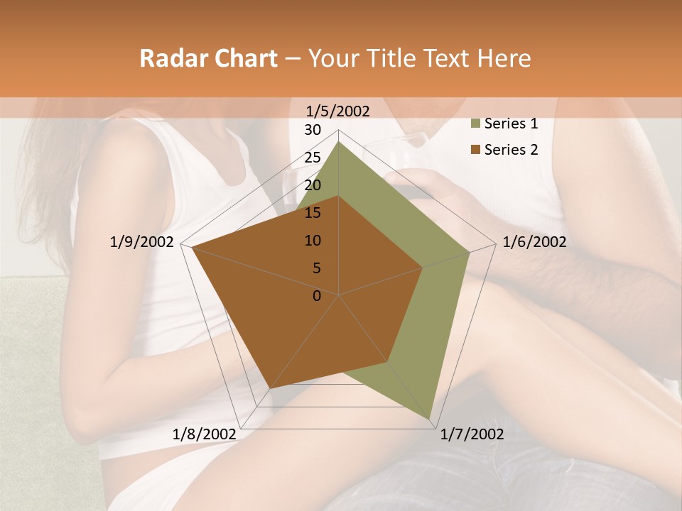 Romance Handsome Beverage PowerPoint Template