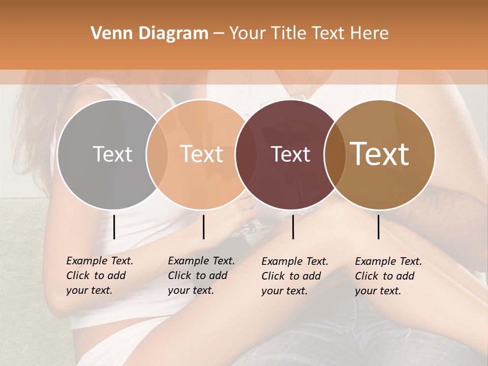 Romance Handsome Beverage PowerPoint Template