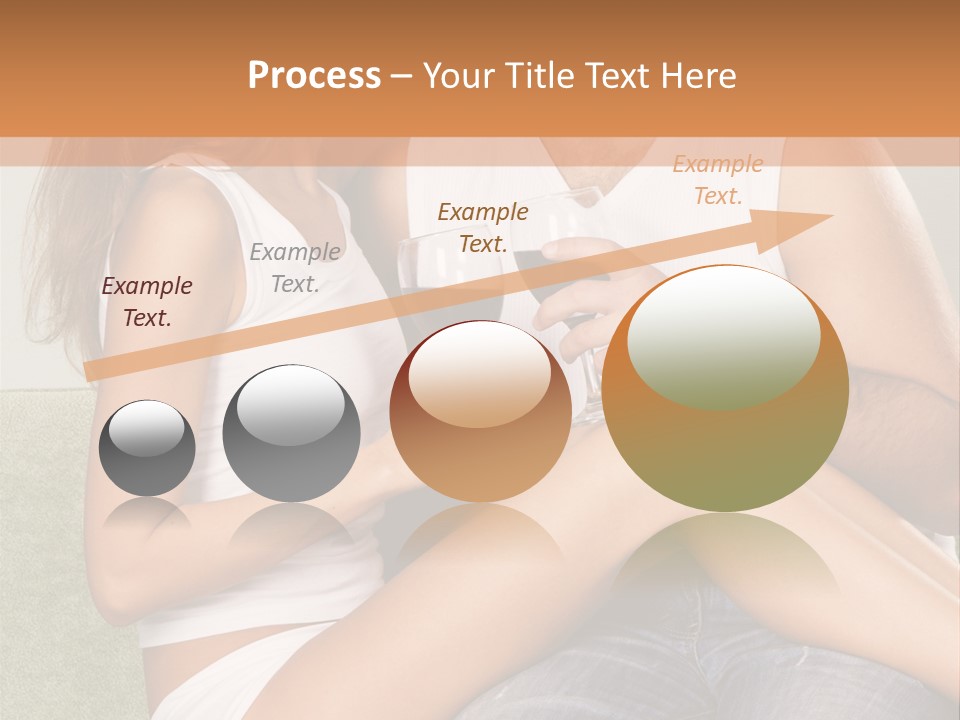 Romance Handsome Beverage PowerPoint Template