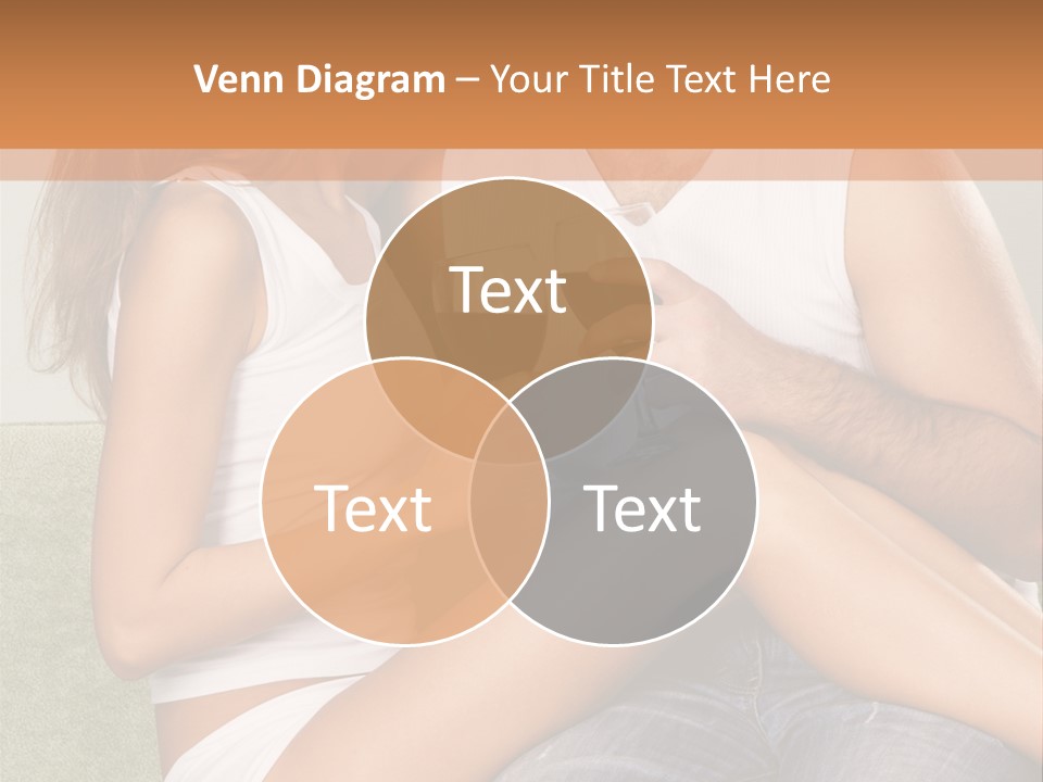 Romance Handsome Beverage PowerPoint Template