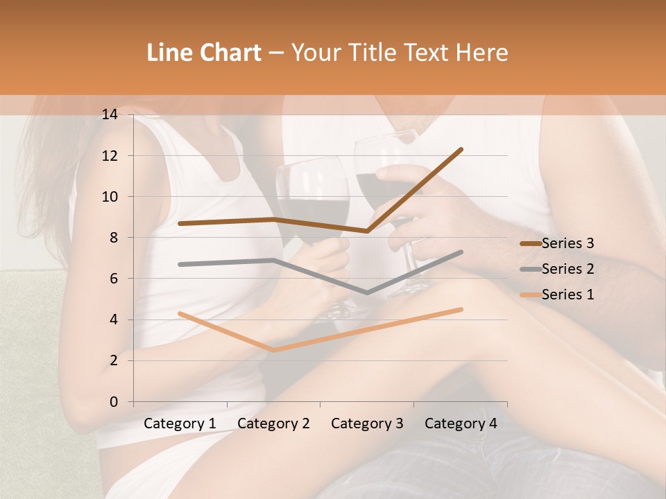 Romance Handsome Beverage PowerPoint Template