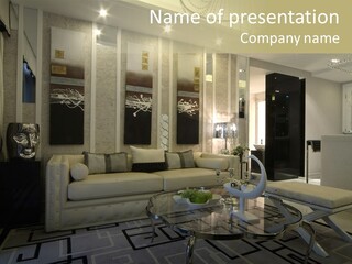 Home Interior PowerPoint Template