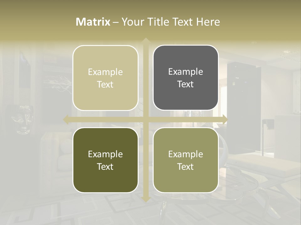 Home Interior PowerPoint Template