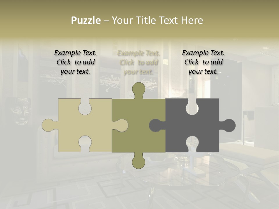 Home Interior PowerPoint Template