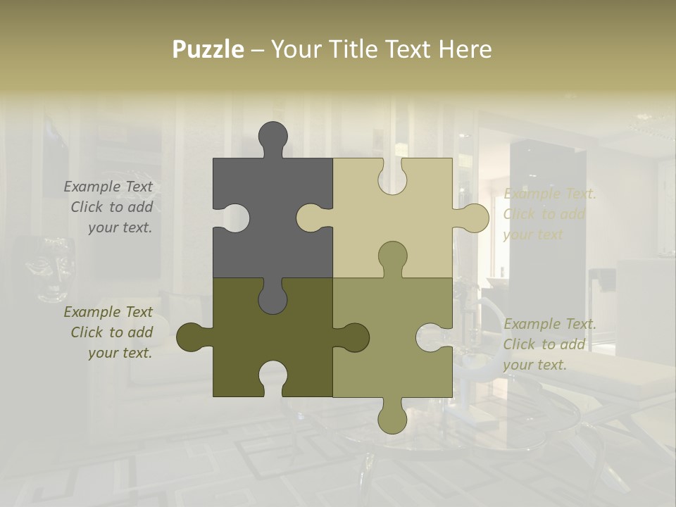 Home Interior PowerPoint Template