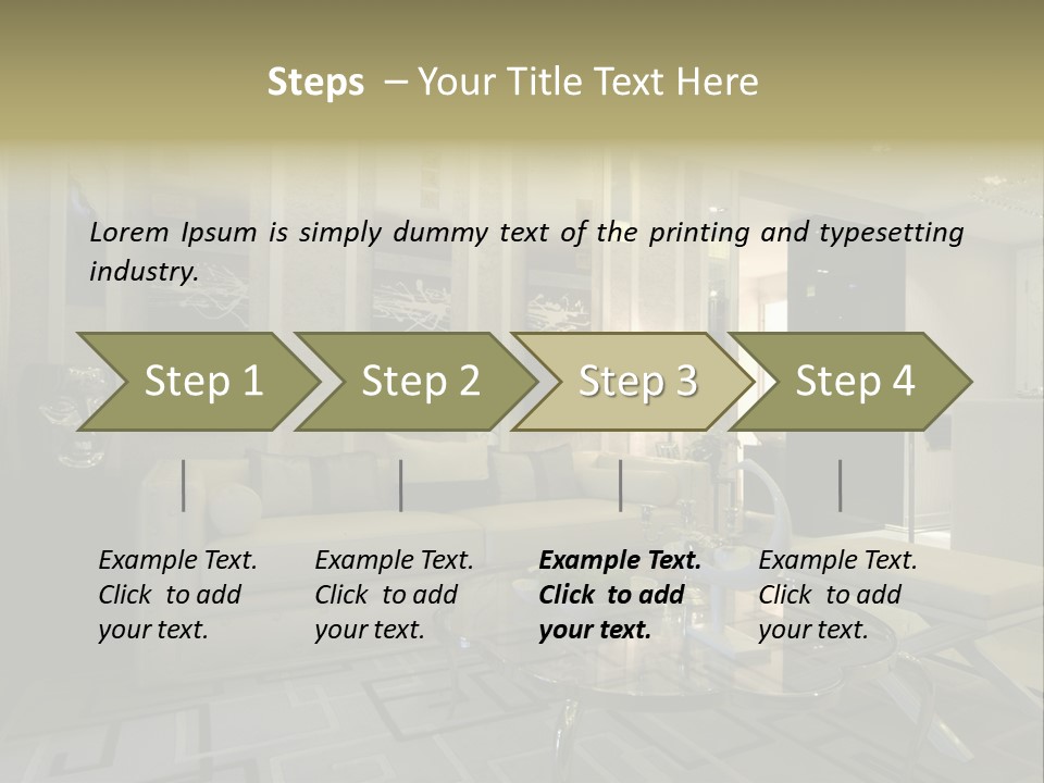 Home Interior PowerPoint Template