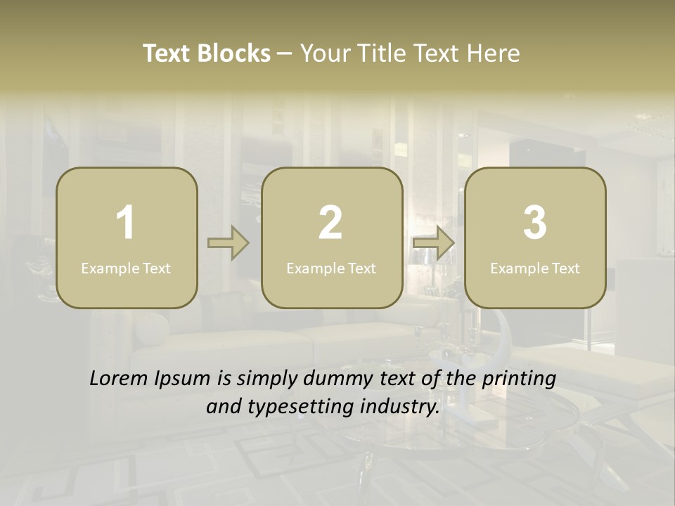 Home Interior PowerPoint Template