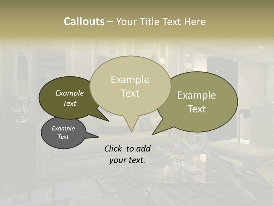 Home Interior PowerPoint Template