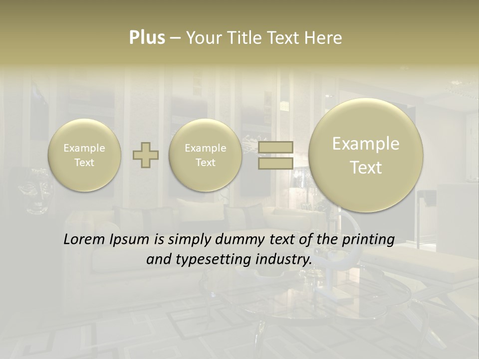 Home Interior PowerPoint Template
